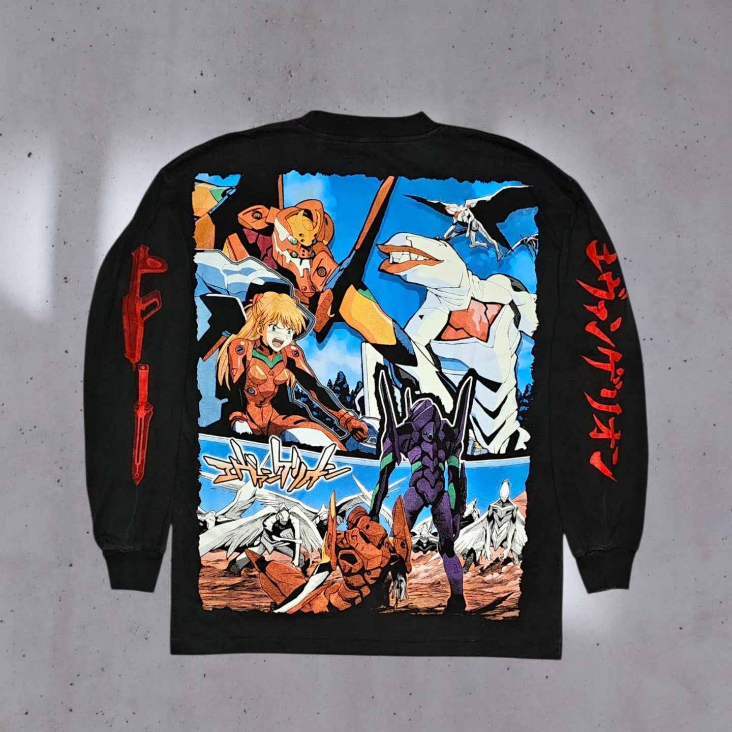 Evangelion - Asuka Longsleeve back