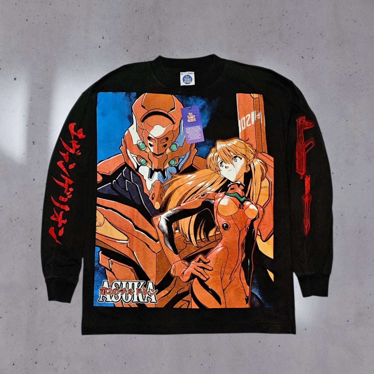 Evangelion - Asuka Longsleeve front