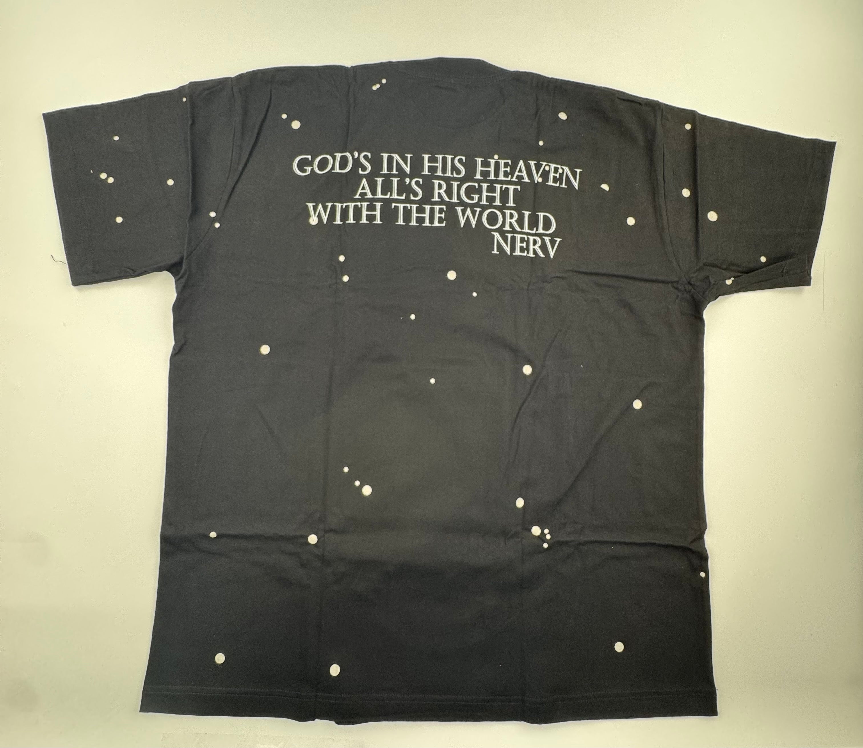 Evangelion - black XL  Back