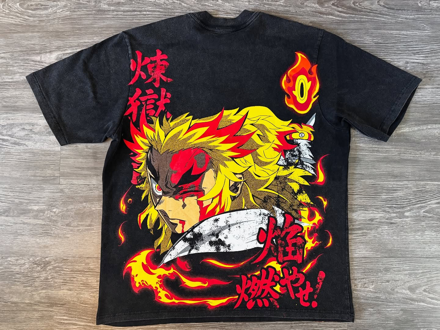 Flame Breathing Rengoku back