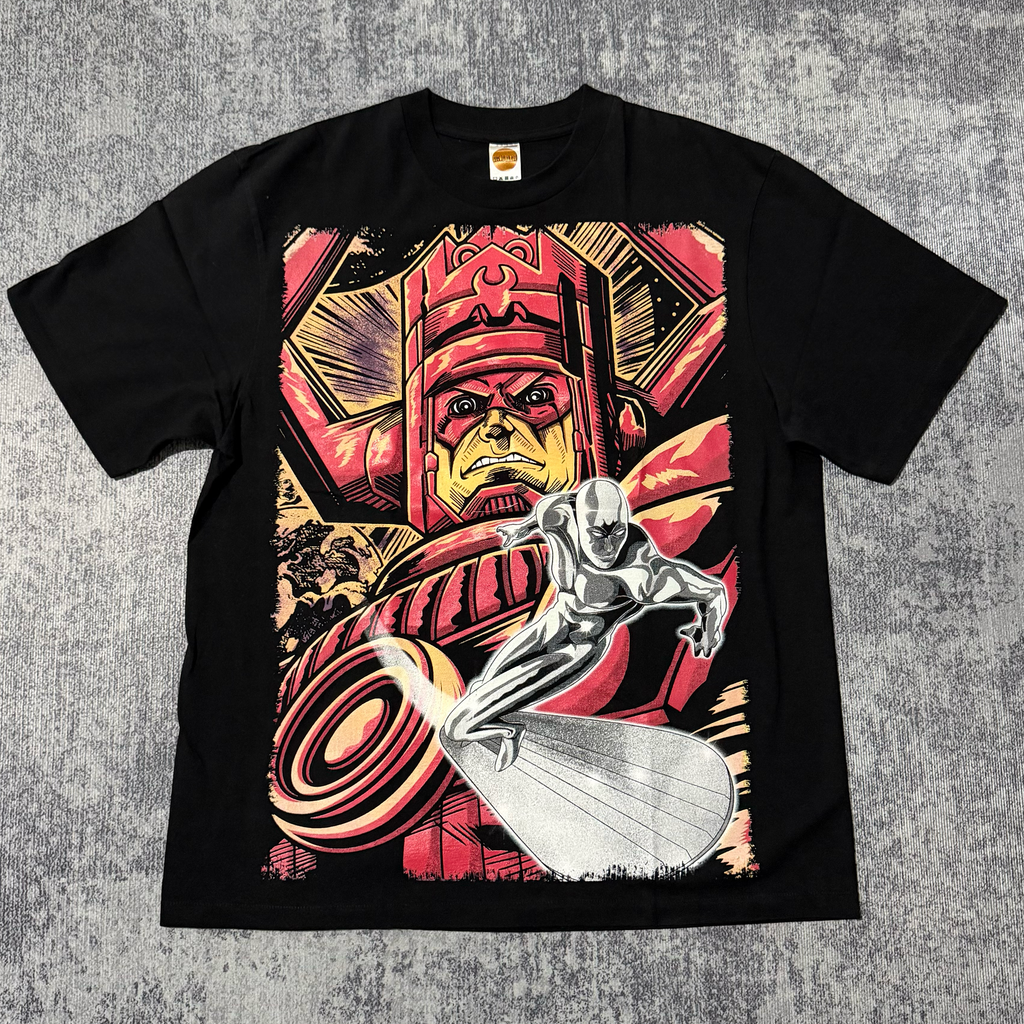 Galactus and Silver Surfer front