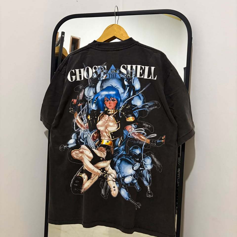 Ghost in the Shell - Blue Hair back