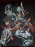 Gray Wolverine vs Deadpool  front