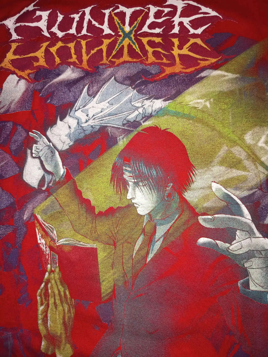 Hunter x Hunter - Chrollo : Phantom Troupe - Red T-Shirt front zoom 1