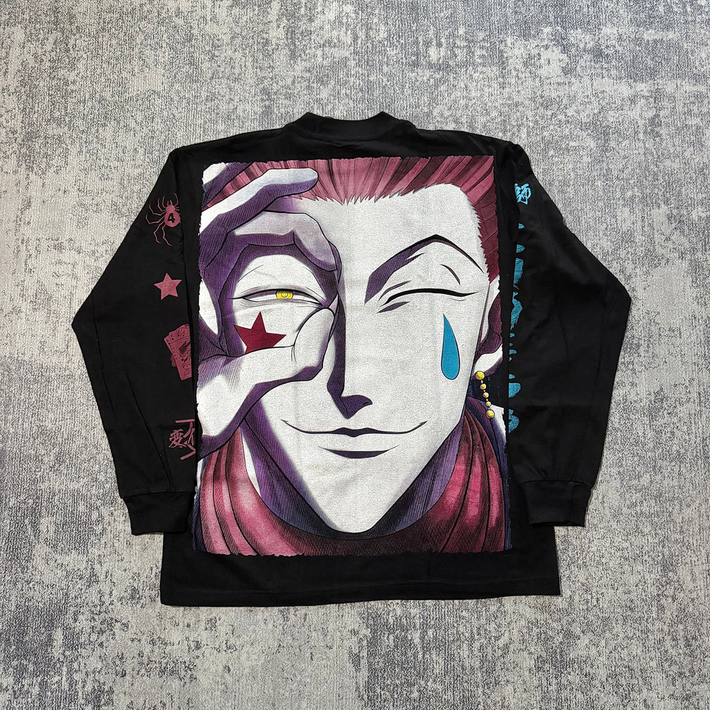 Hunter x Hunter - Hisoka - Black Longsleeve Shirt back