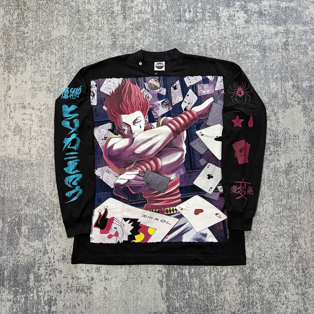 Hunter x Hunter - Hisoka - Black Longsleeve Shirt front