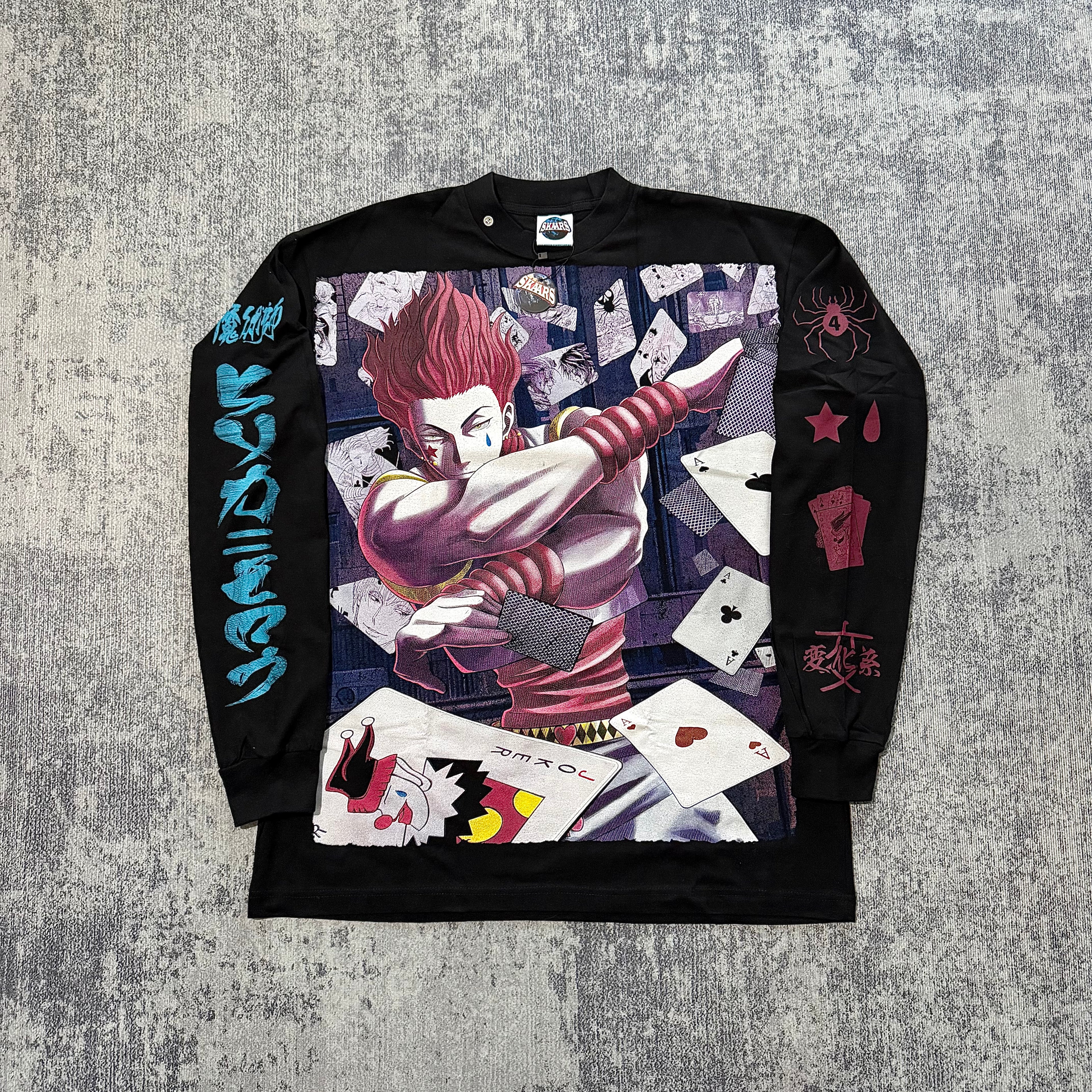 Hunter x Hunter - Hisoka - Black Longsleeve Shirt front
