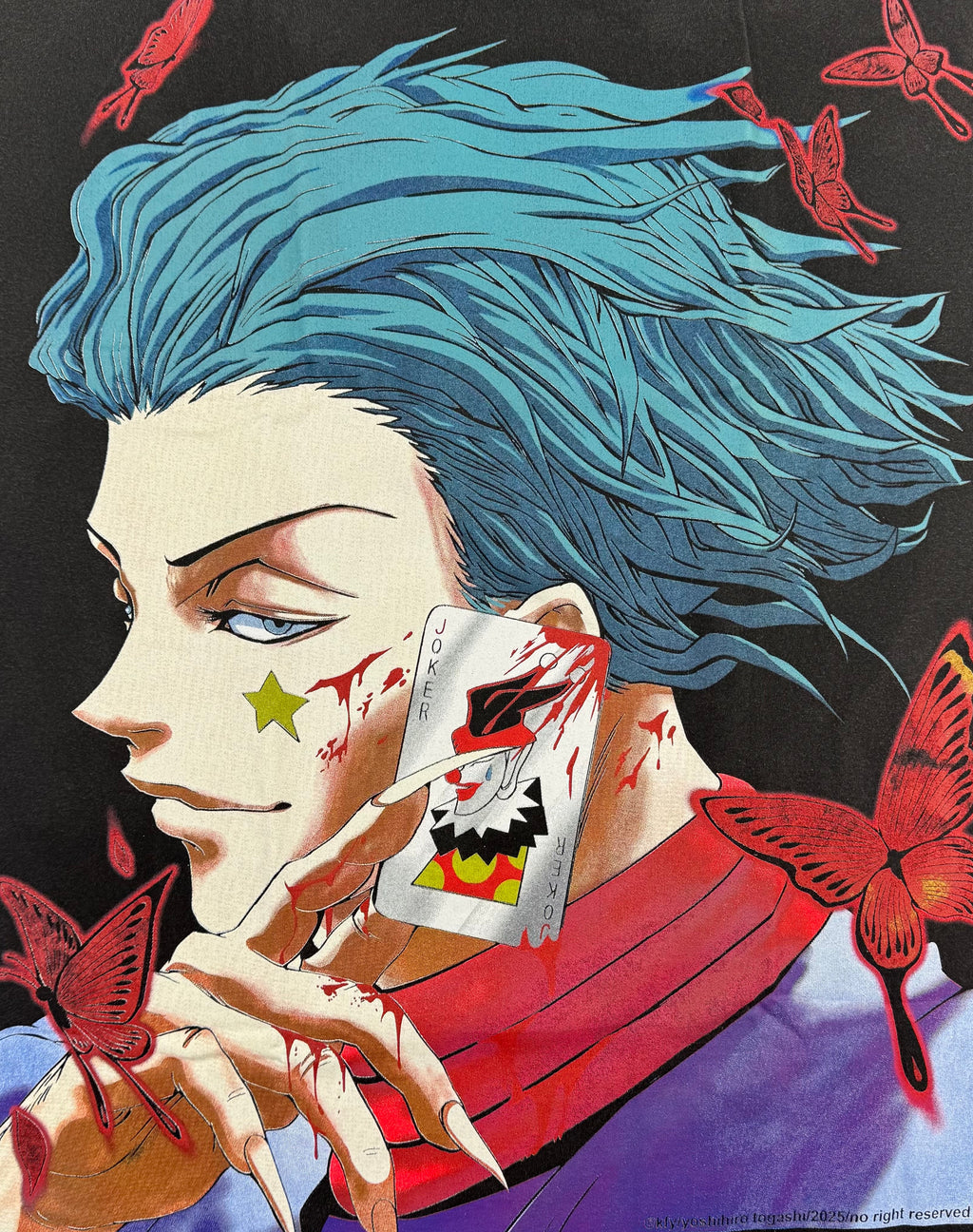 Hunter x Hunter - Hisoka Gon Killua Kurapica Illumi black XXL Front Zoom
