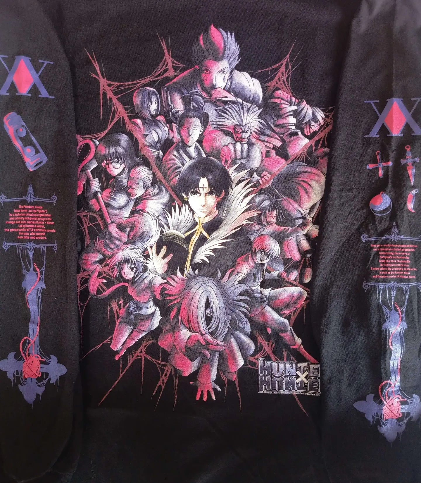 Hunter x Hunter - Phantom Troupe Longsleeve Shirt front