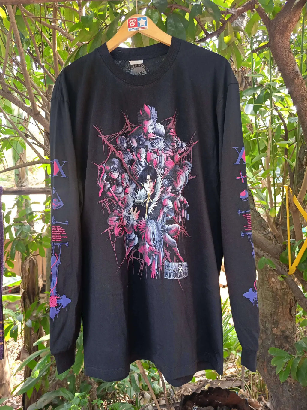 Hunter x Hunter - Phantom Troupe Longsleeve Shirt front 1