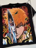 Ichigo Kurosaki and Yhwach front