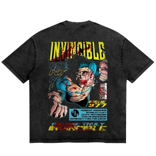 Issue 77- Battle-Worn - Invincible back