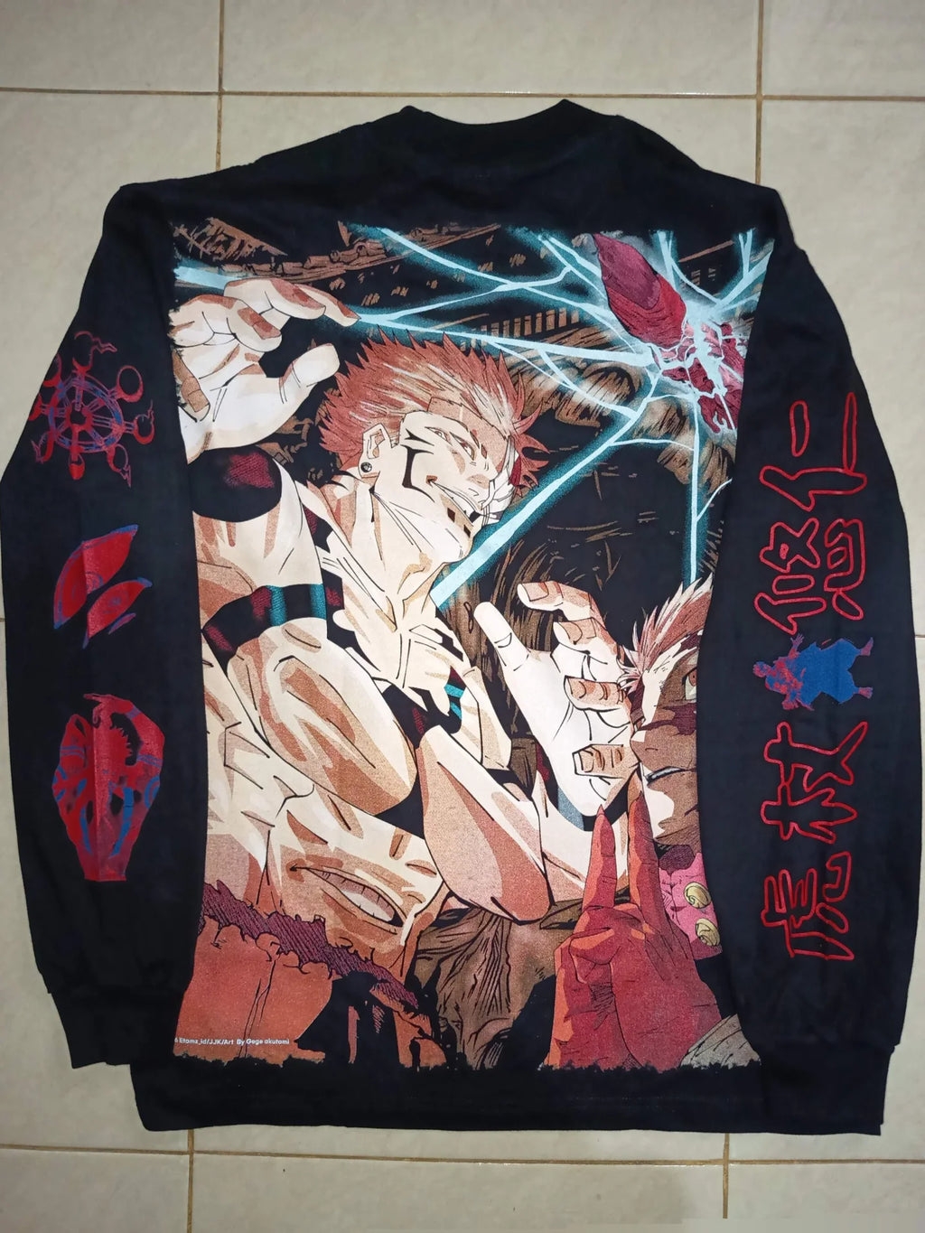 Itadori vs Sukuna back