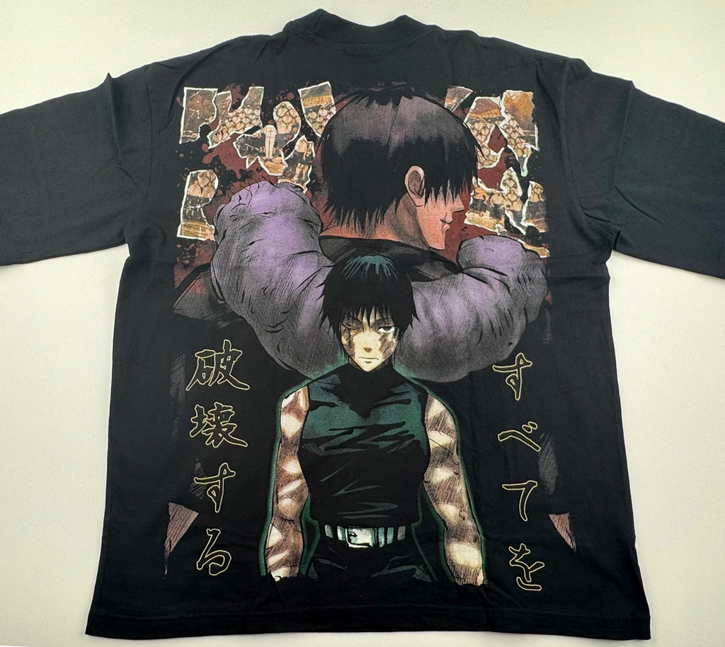 Jujutsu Kaisen - Maki Zenin / Toji - Black T-Shirt - XL
