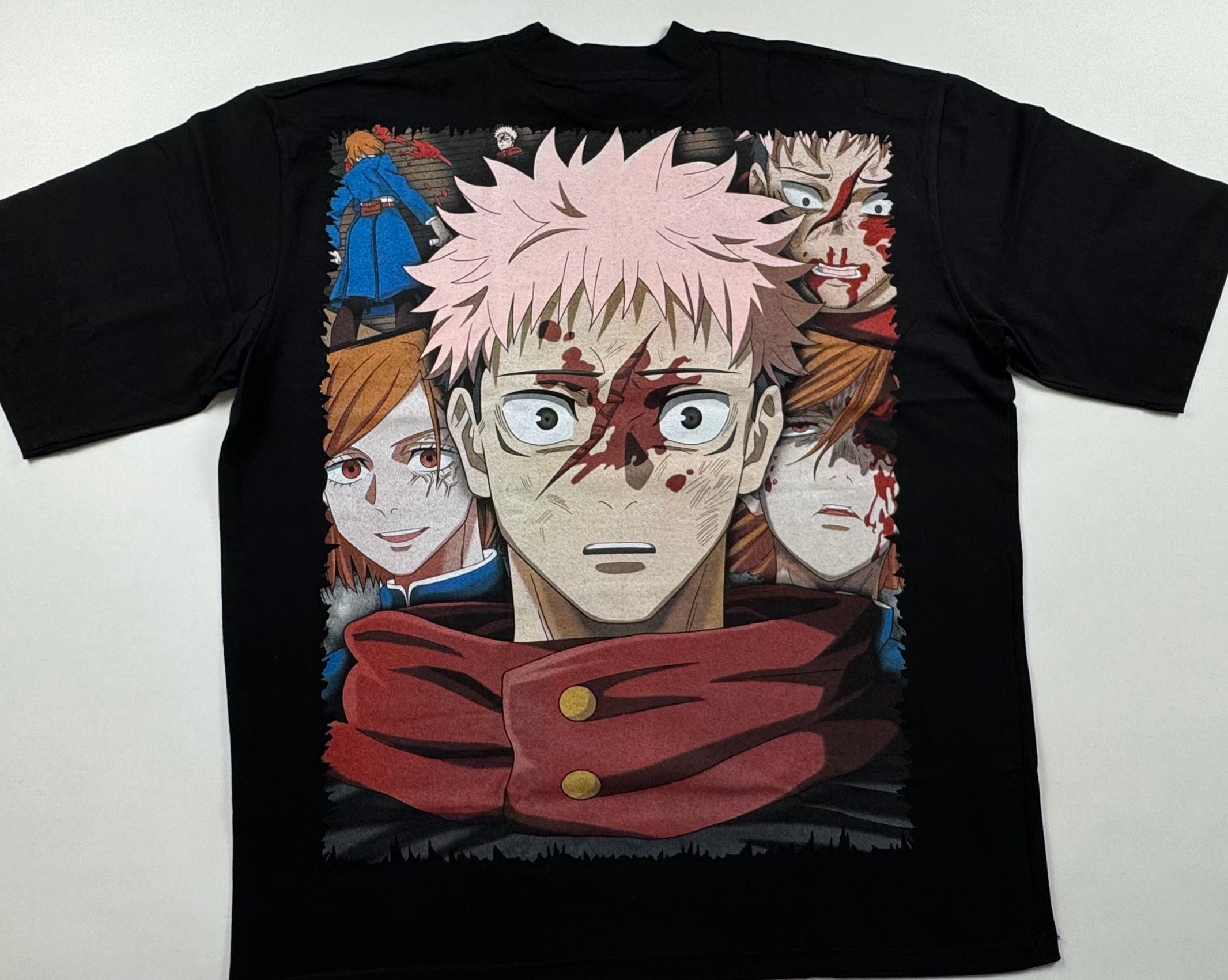 Jujutsu Kaisen - Nobara Kugisaki Bigface Broken Glass / Itadori - T-Shirt - 2XL