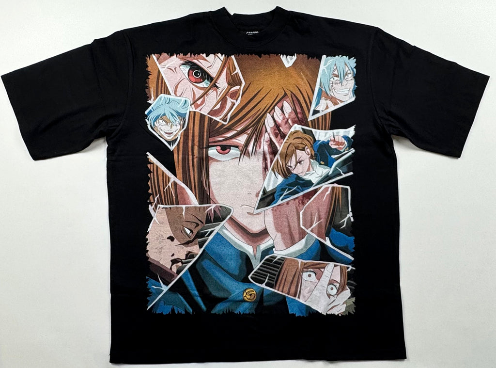 Jujutsu Kaisen - Nobara Kugisaki Bigface Broken Glass / Itadori - T-Shirt - 2XL