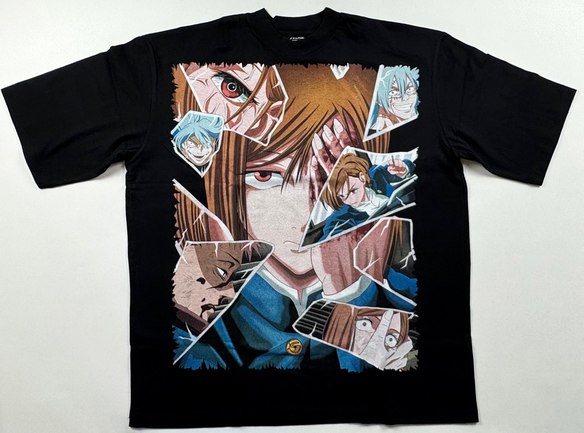 Jujutsu Kaisen - Nobara Kugisaki Bigface Broken Glass / Itadori - T-Shirt - 2XL