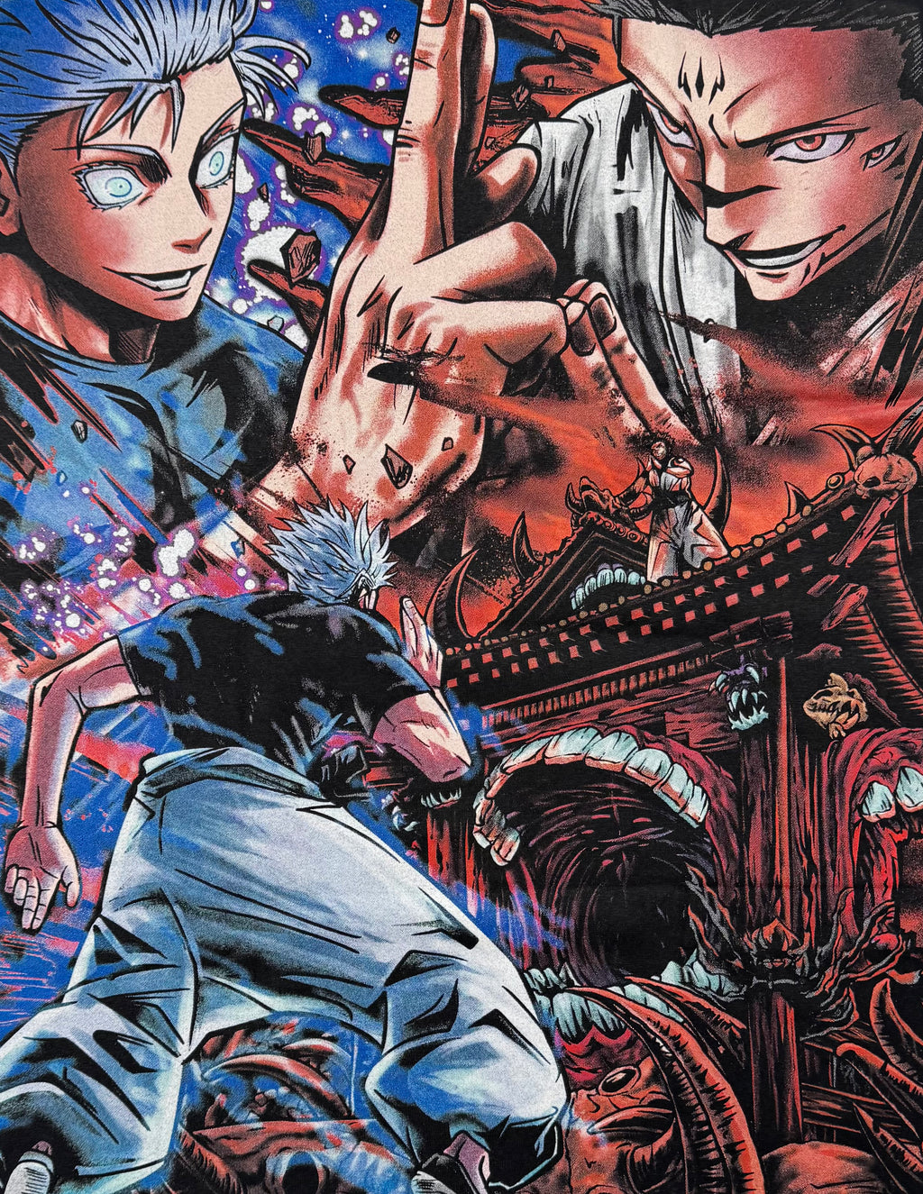 Jujutsu Kaisen - Gojo vs Sukuna T-Shirt - XL