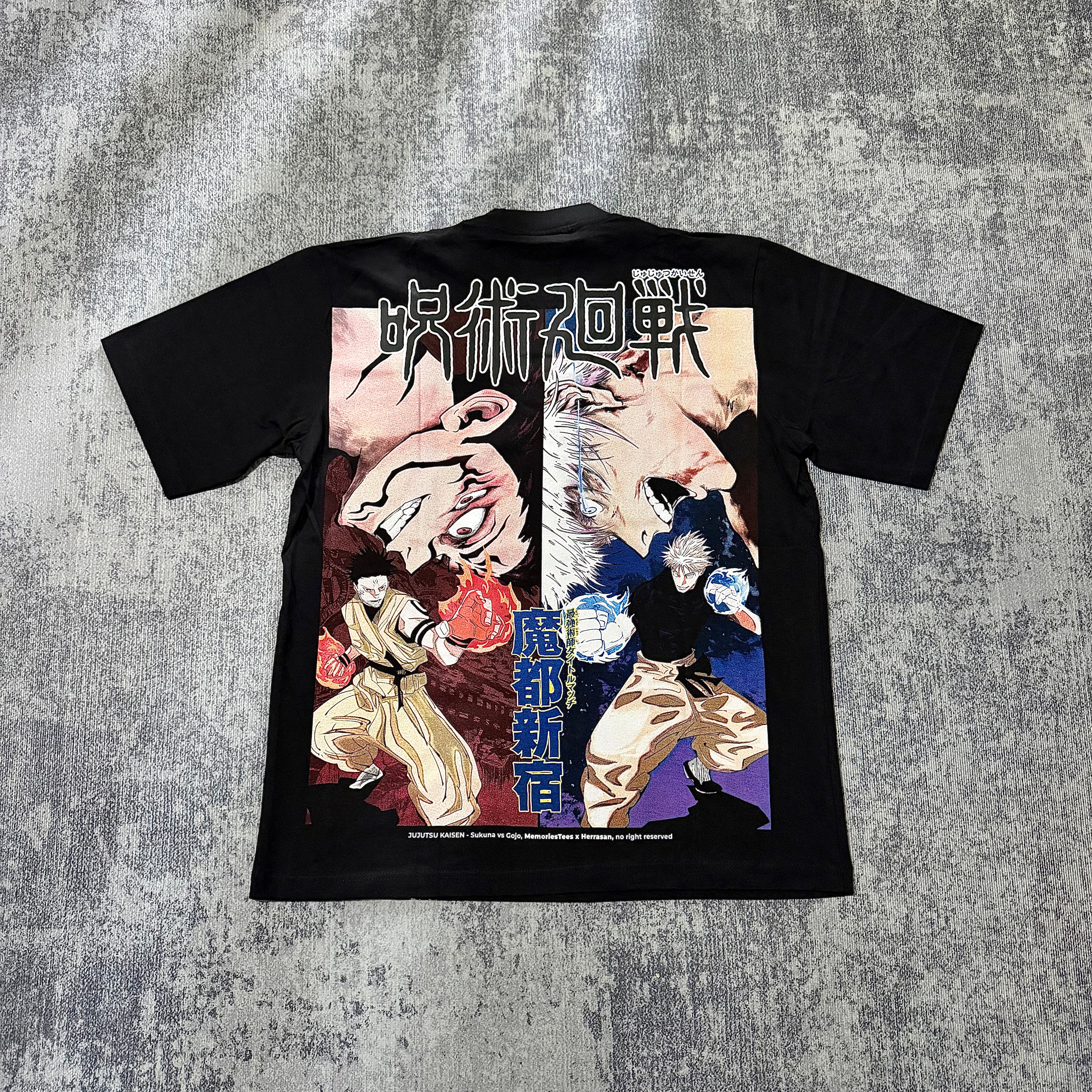 Jujutsu Kaisen - Gojo vs sukuna back
