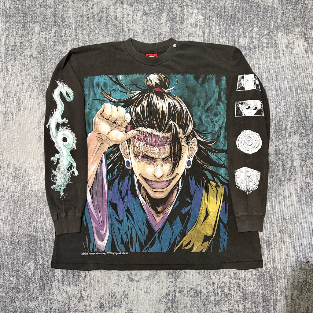 Jujutsu_Kaisen_-_Kenjaku_longsleeve_faded_front