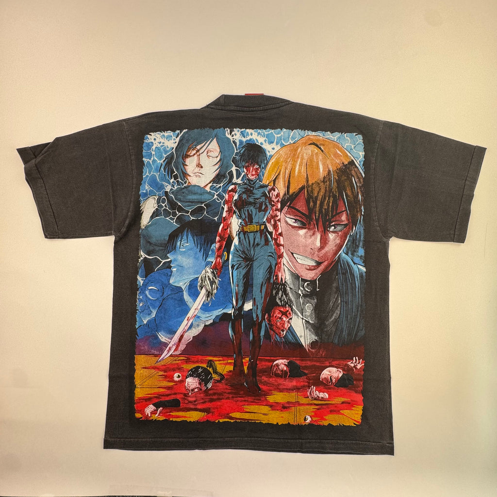 Jujutsu Kaisen - Maki Zenin - faded black XL Back