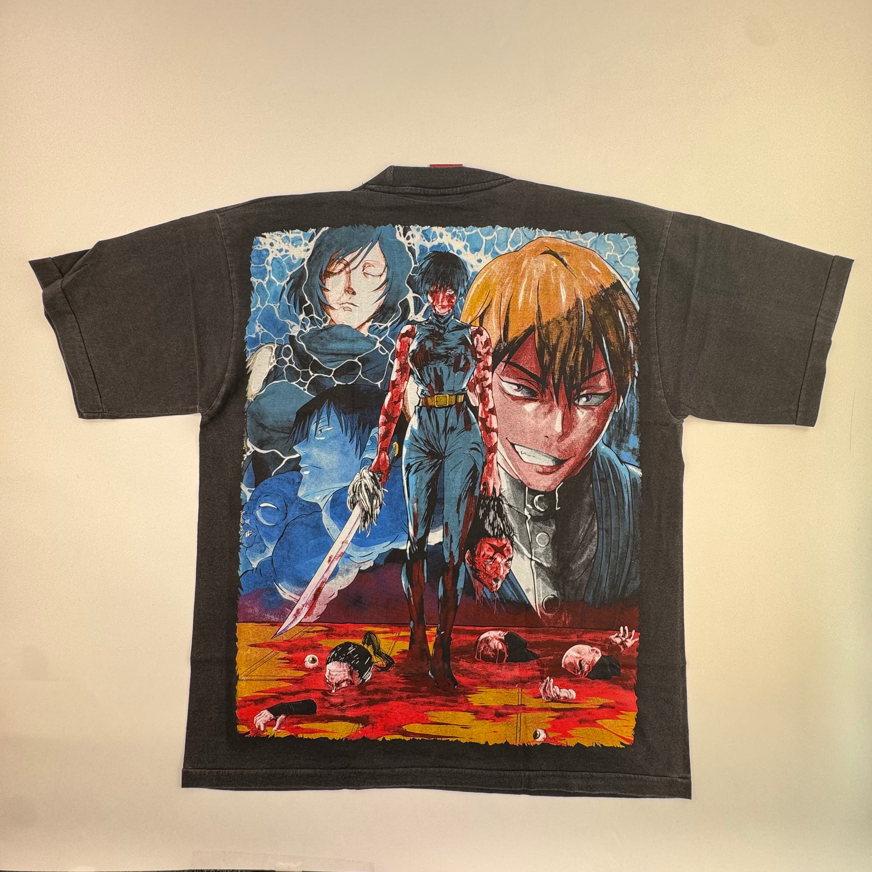 Jujutsu Kaisen - Maki Zenin - faded black XL Back