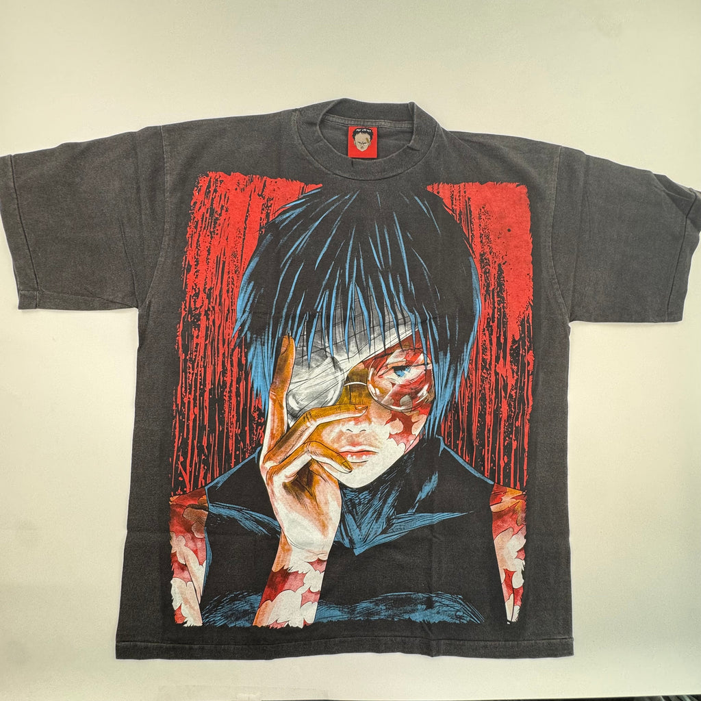 Jujutsu Kaisen - Maki Zenin - faded black XL Front