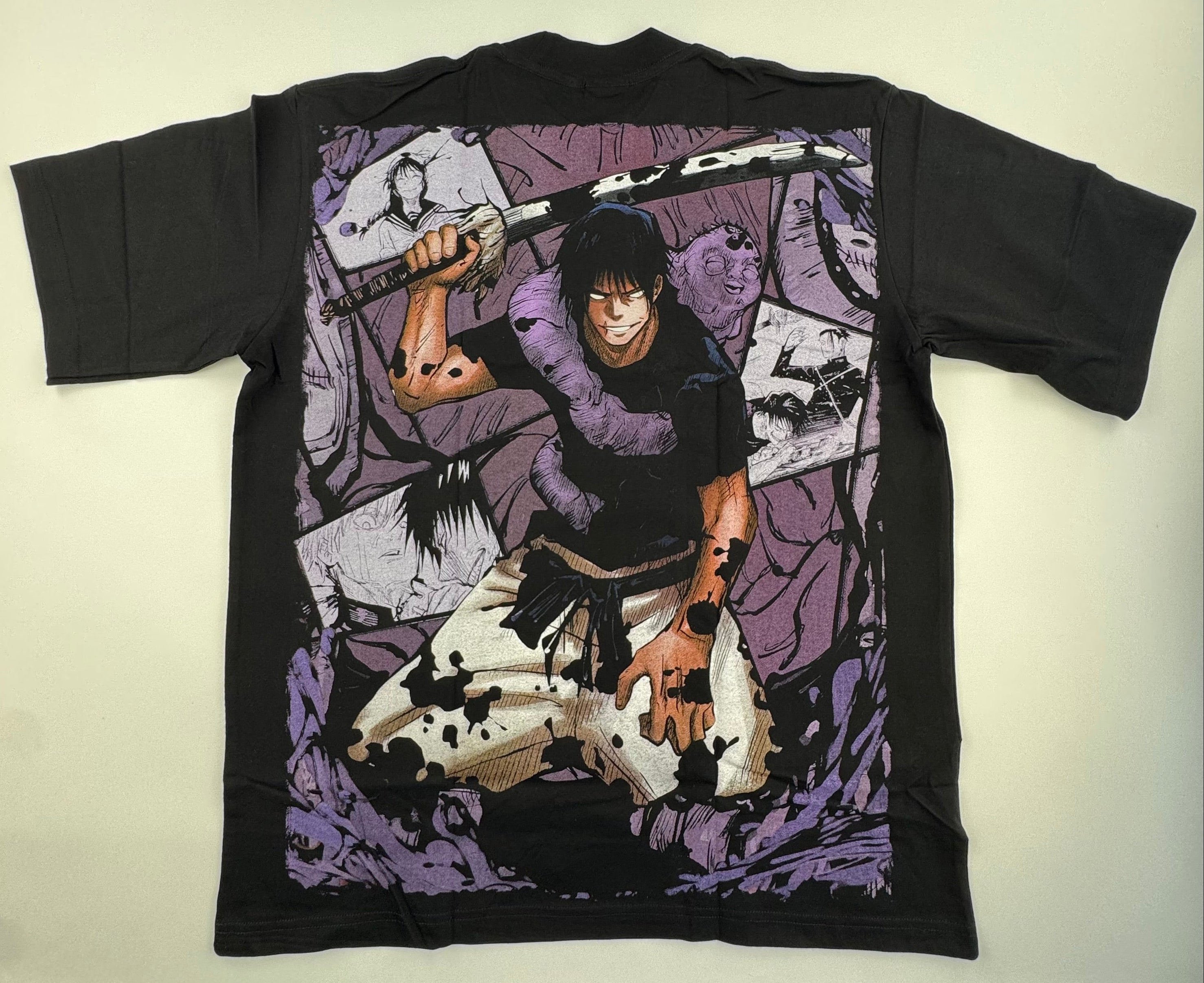 Jujutsu Kaisen - Toji Fushiguro - black L Back