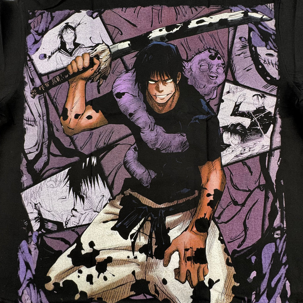 Jujutsu Kaisen - Toji Fushiguro - black L Back Zoom