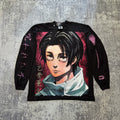 Jujutsu Kaisen - Yuta Bigface - Longsleeve Shirt front