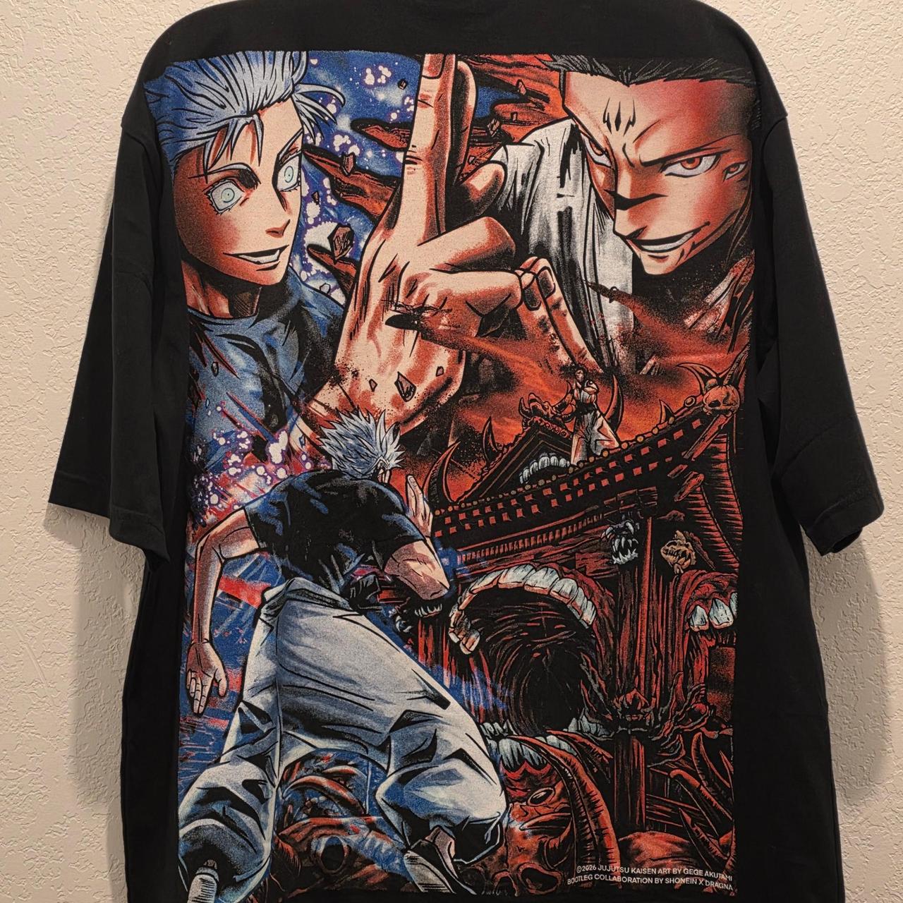 Jujutsu Kaisen Gojo Vs Sukuna back