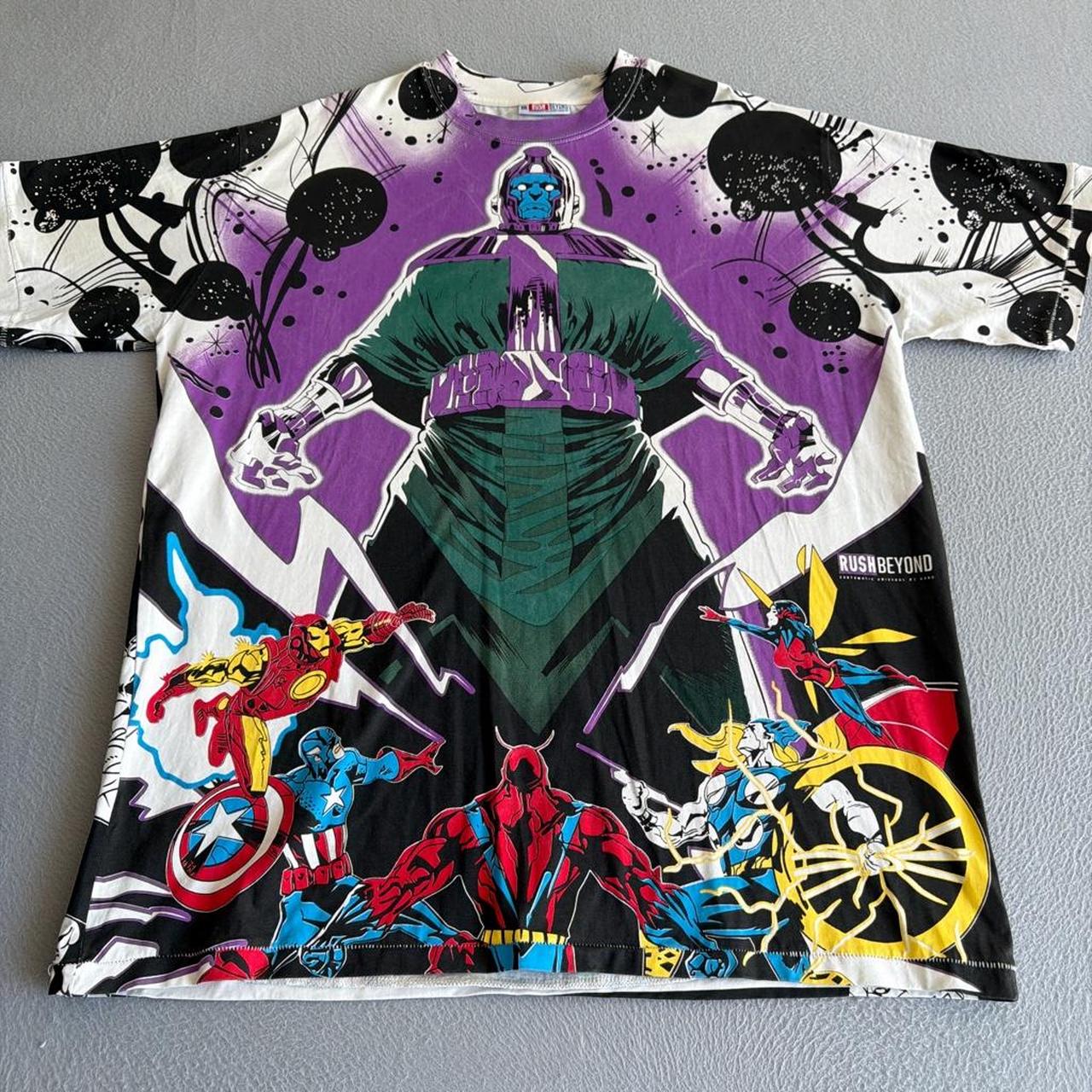 Kang vs Avengers AOP front