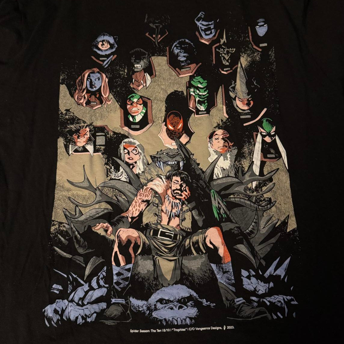 Kraven The Hunter - Trophy Room front