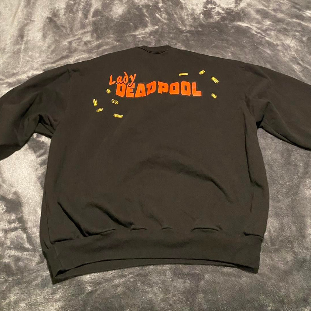 Lady Deadpool sweatshirt back