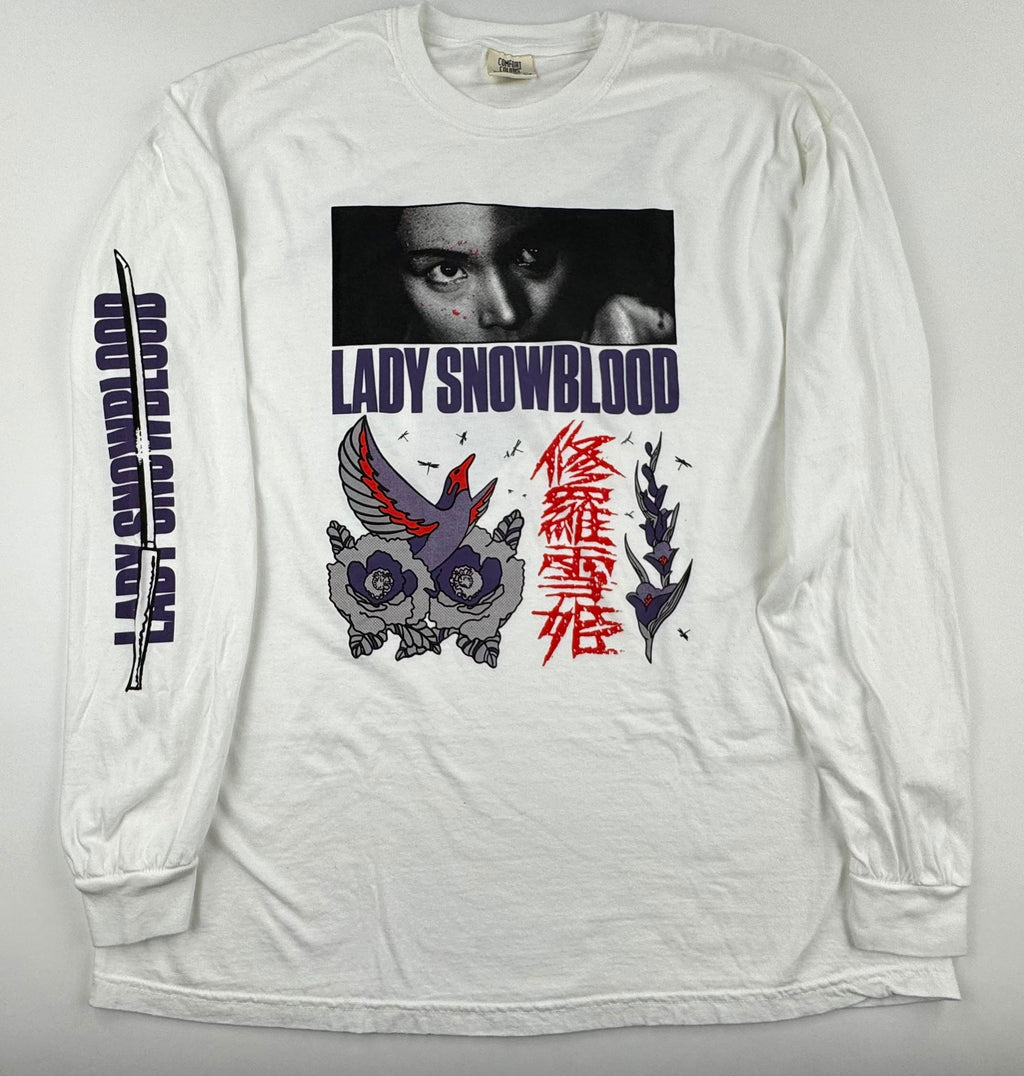 Lady Snowblood - white long sleeve Front