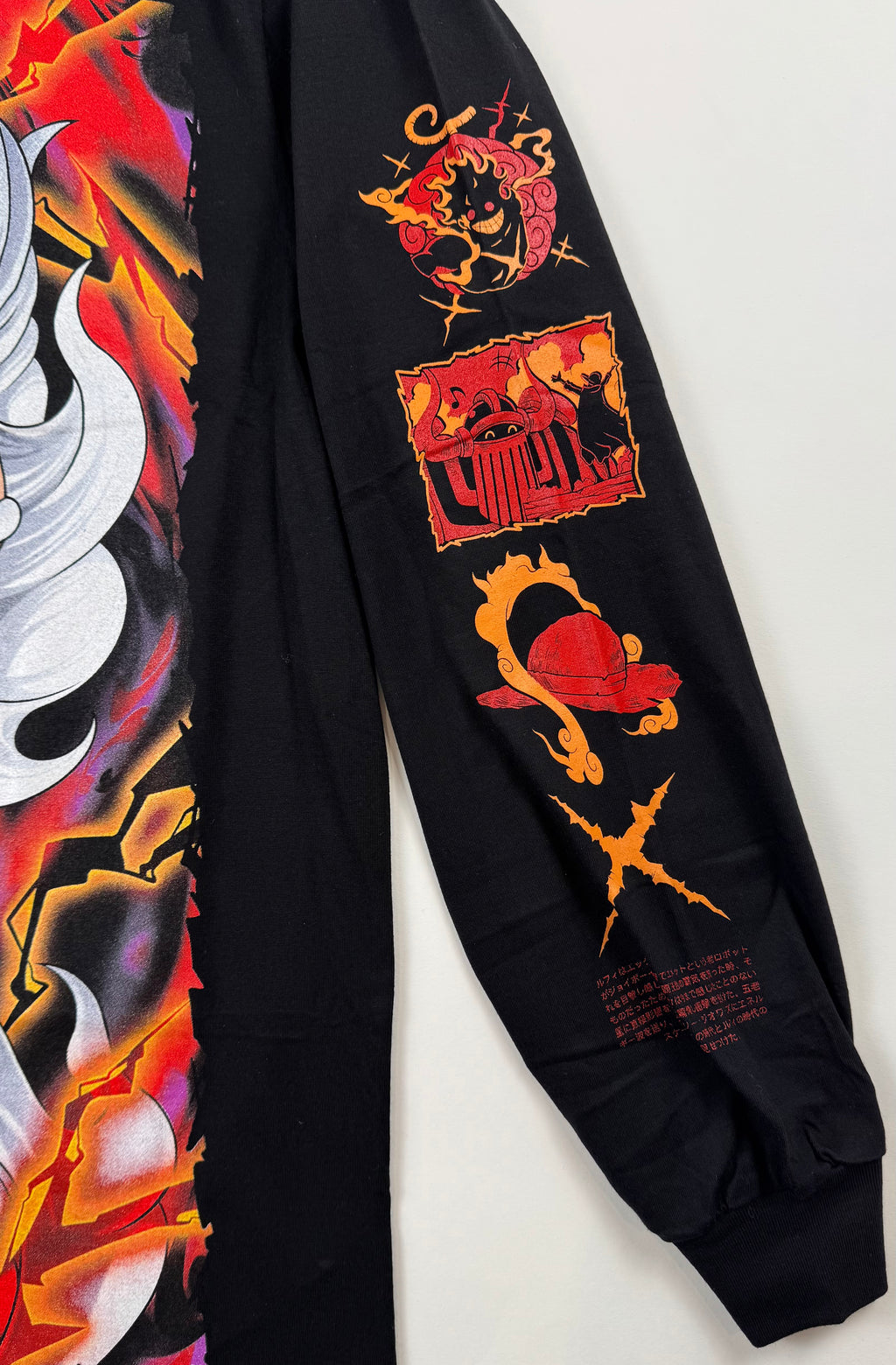 One Piece - Luffy Nika Red Eyes Bigface - Longsleeve Shirt - 2XL