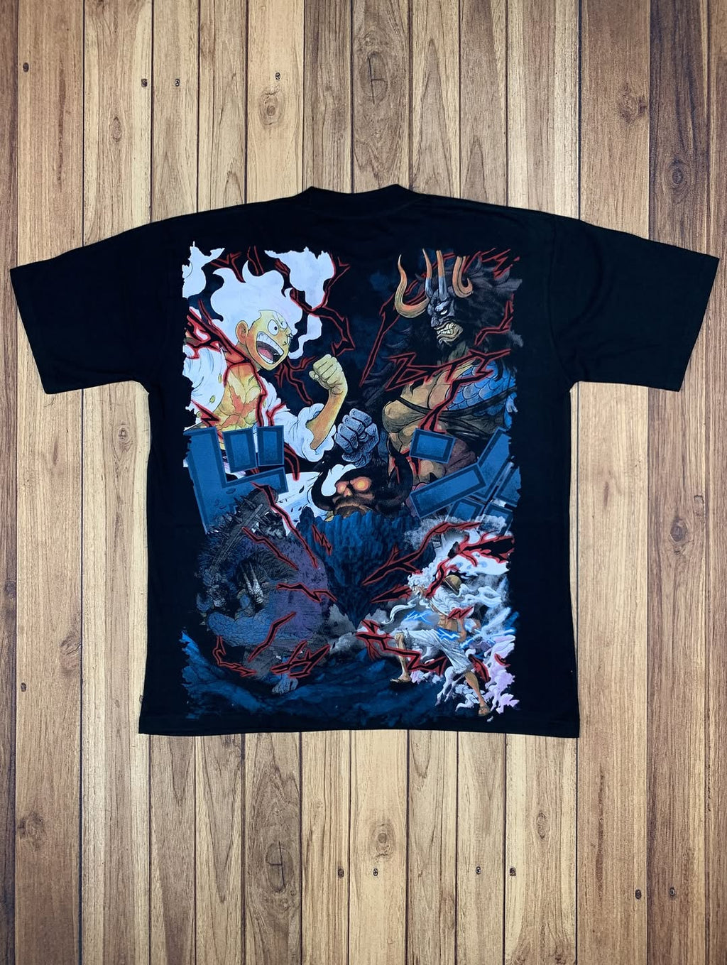 Luffy VS Kaido back