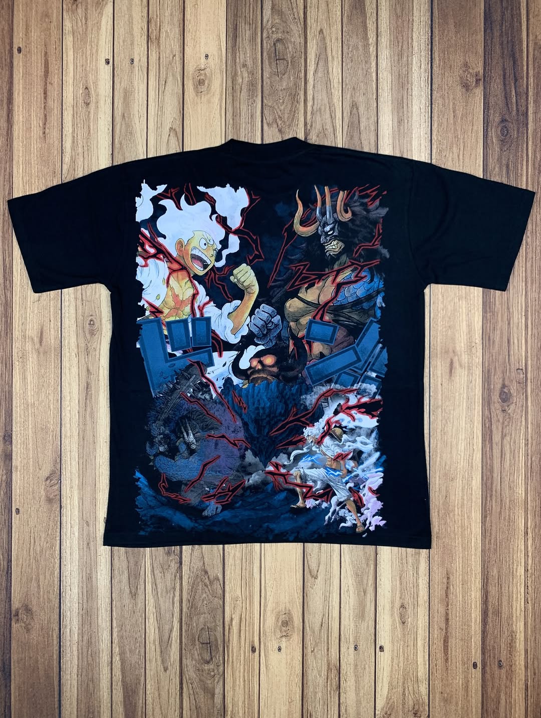 Luffy VS Kaido back