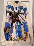 Magneto white hoodie front