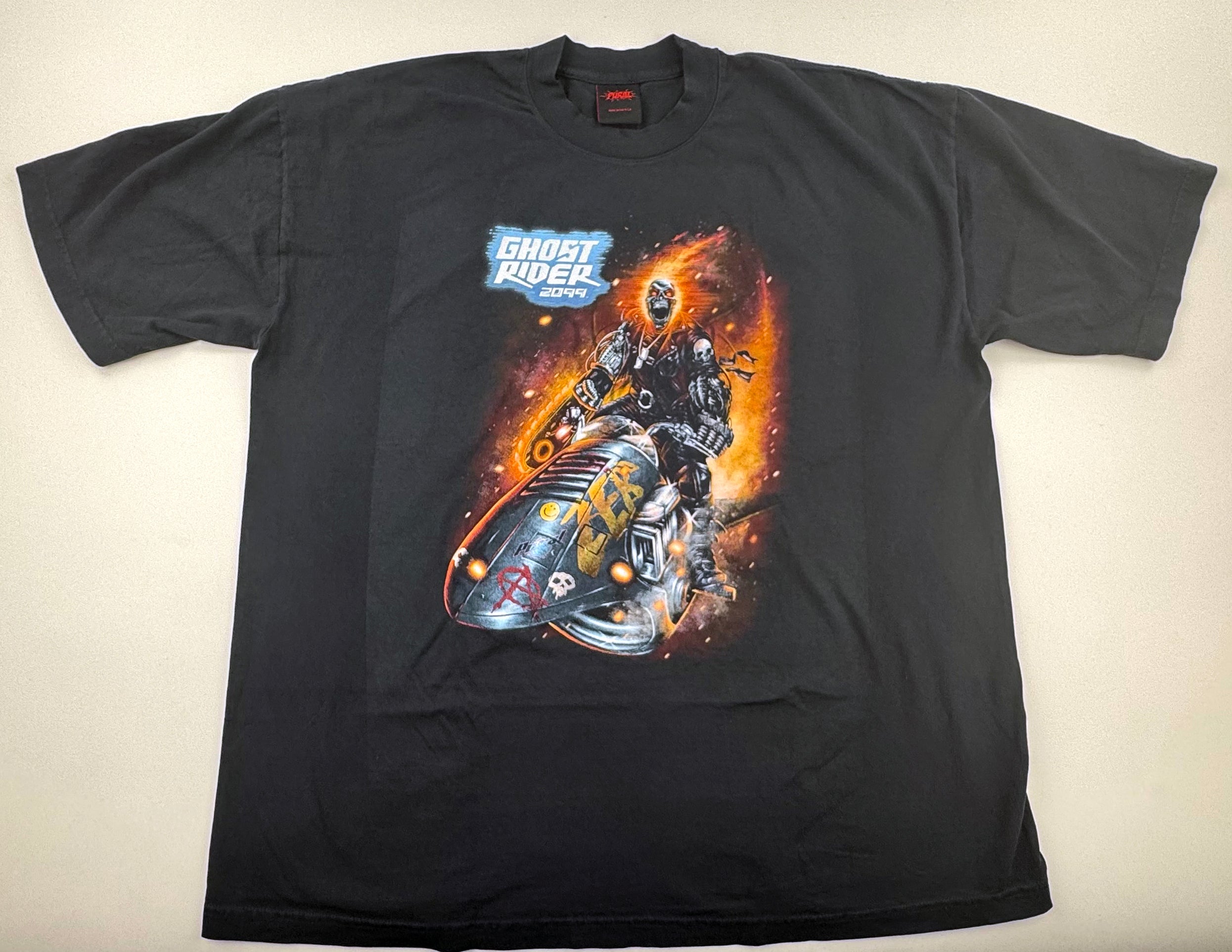 Marvel - Ghost Rider 2099 - black XL Front