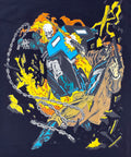 Marvel - Ghost Rider Puff Print logo (back) Front Zoom