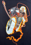 Marvel - Ghost Rider flaming motorcycle with chain Front Zoom