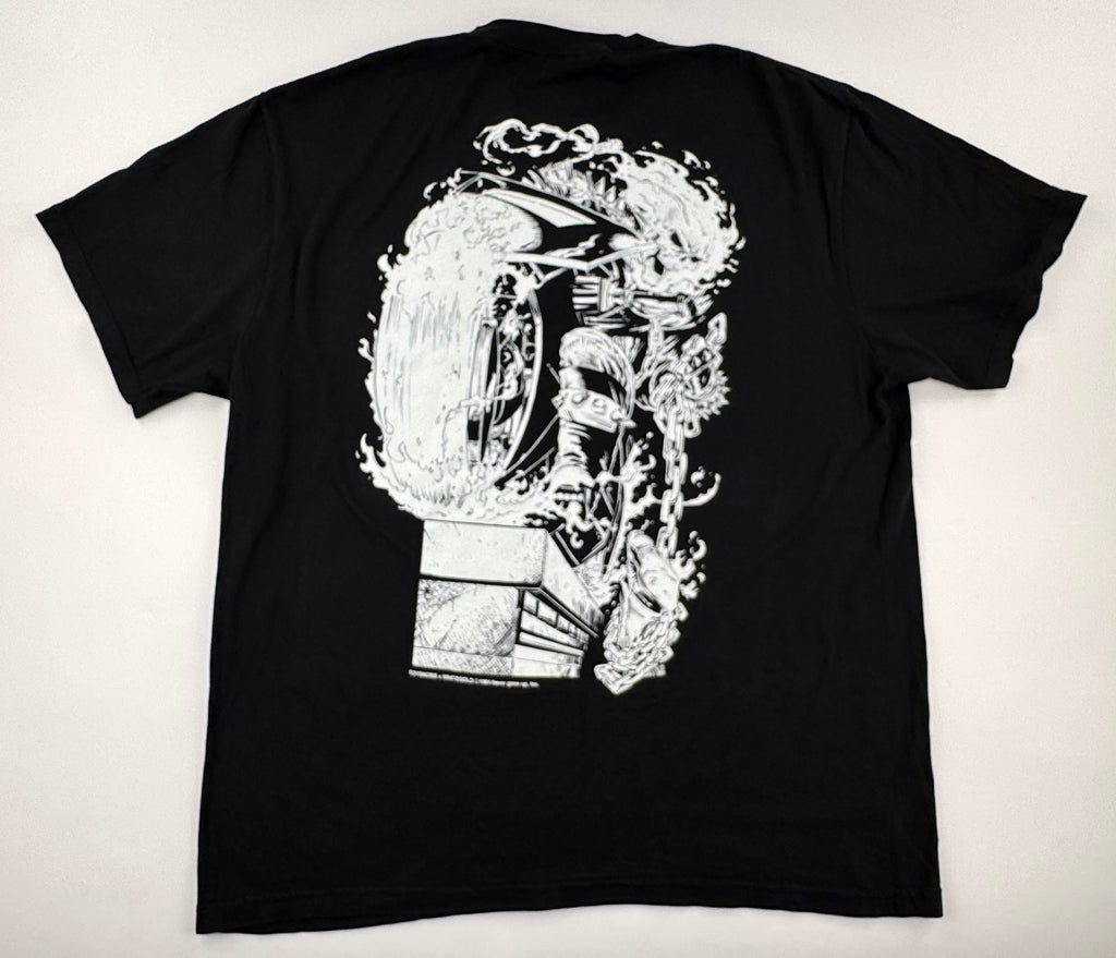 Marvel - Ghost Rider flaming skull embroidered Back 