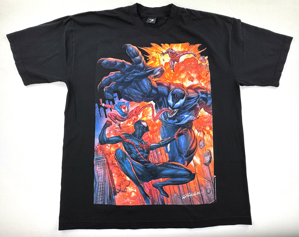 Marvel - Spider-Man 2099 and Miles Morales vs Venom Front