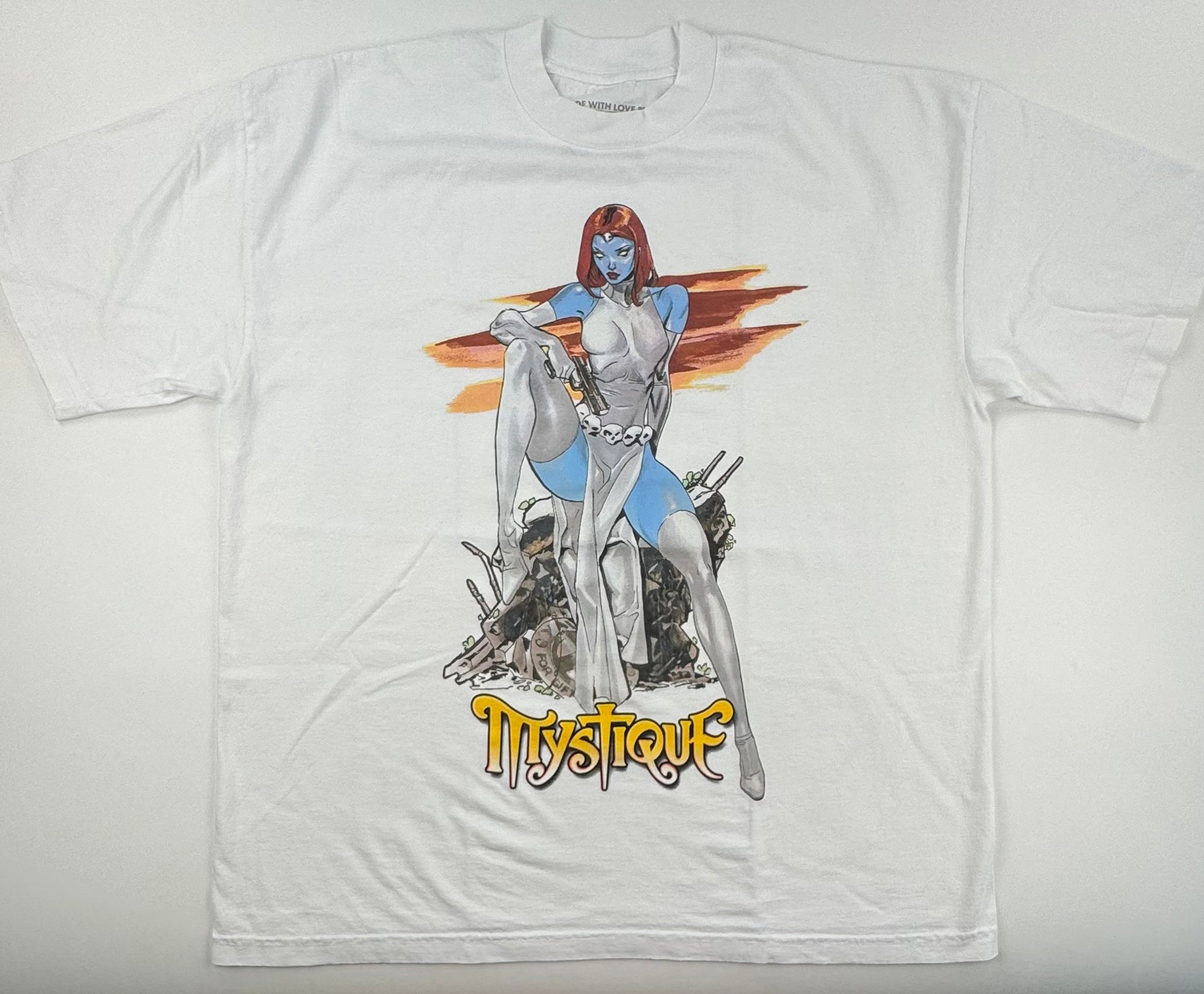 Marvel - X-Men - Mystique - white XL Front