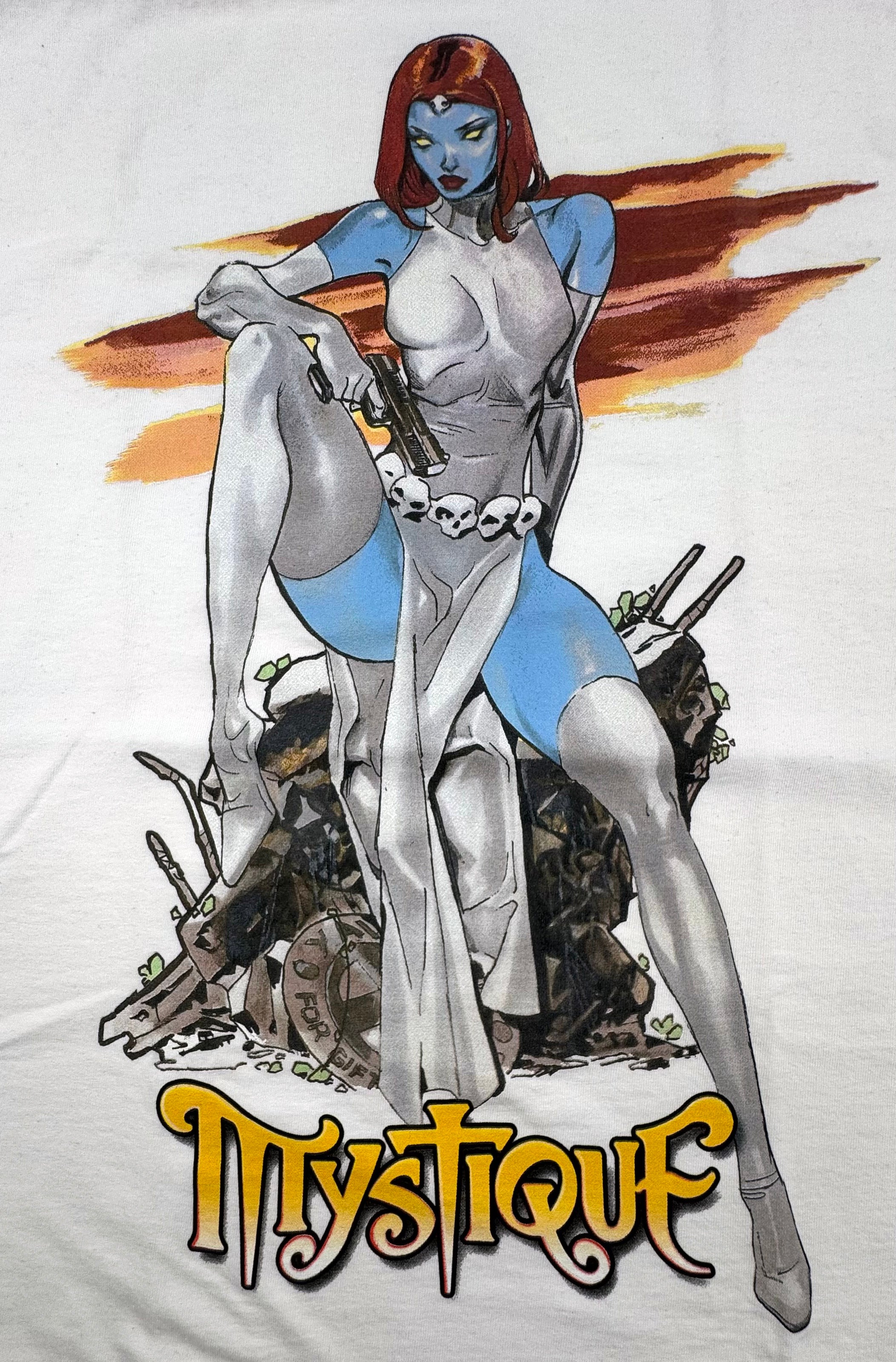 Marvel - X-Men - Mystique - white XL Front Zoom