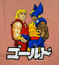 Marvel - X-Men Street Fighter - Wolverini and Ken - salmon Front Zoom