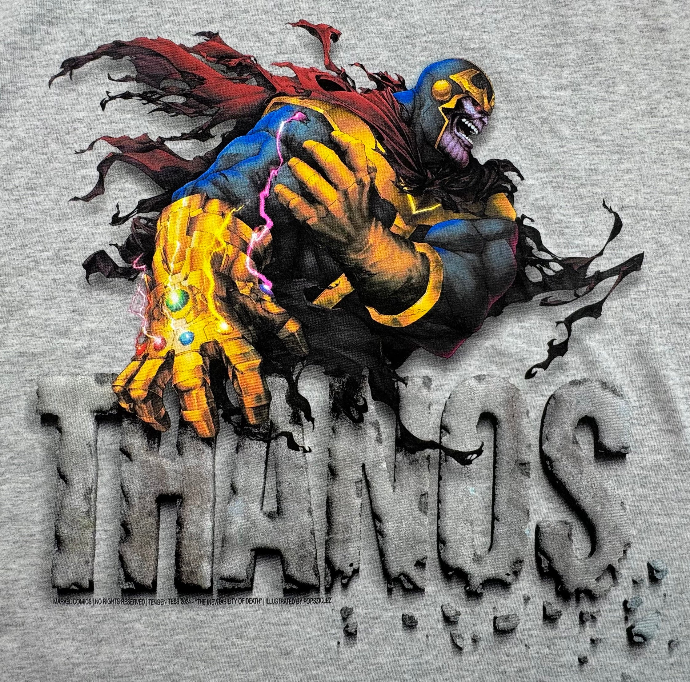 Marvel Comics - The inevitability of Death - Thanos Infinity Gauntlet  Front Zoom