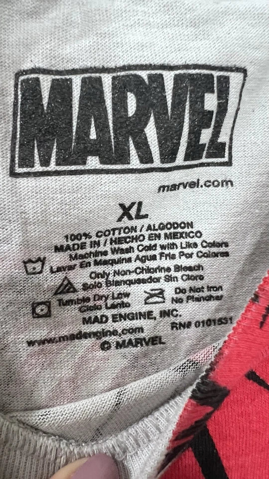 Marvel Deadpool GITD tag