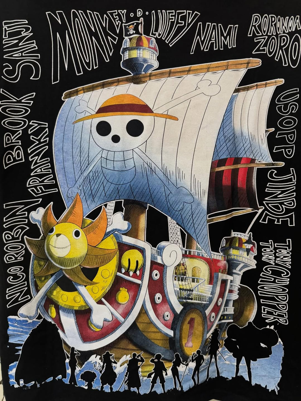 Mugiwara crew back zoom